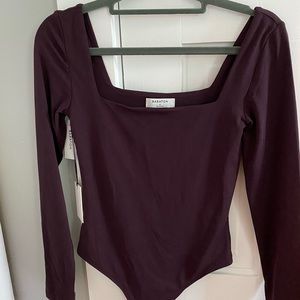 Aritzia Babaton Contour Longsleeve Bodysuit